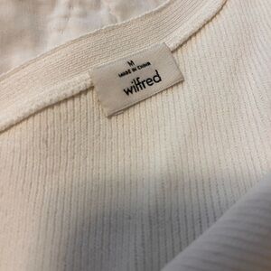 One shoulder knit top